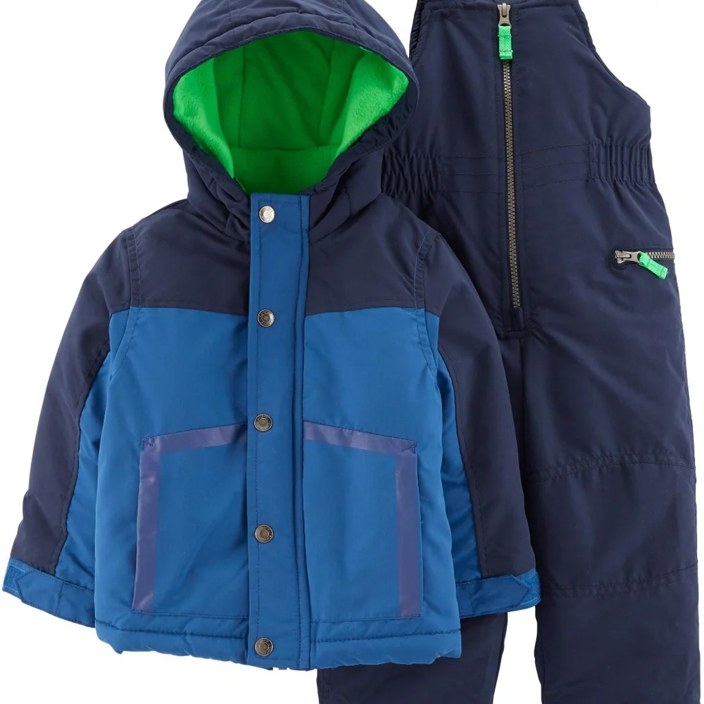 Carters 2 pc boys snowsuit